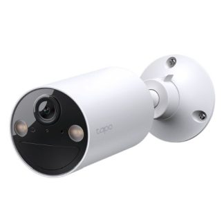 TP-LINK (TAPO C410) Smart Battery-Powered 2K Indoor/Outdoor Security Camera, 6400mAh Battery, Colour Night Vision, AI Detection, Alarms, 2-Way Audio, No Hub Required