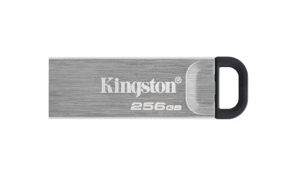 Kingston 256GB DataTraveler Kyson USB 3.2 Gen1 Memory Pen, Metal Capless Design, R/W 200/60 MB/s