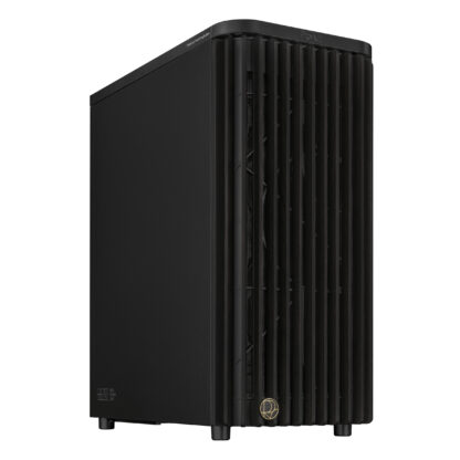 Asus ProArt PA401 Wood Gaming Case, ATX, Front Grill, 2x 16cm Fans, PWM Fan Hub, USB-C 20Gps, Black