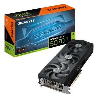 Gigabyte NVIDIA GeForce RTX 5070 Ti EAGLE OC SFF 16GB GDDR7 Graphics Card, 8960 CUDA Cores, 2542 MHz Core Clock, Triple Fan, 3x DisplayPorts / 1x HDMI Port