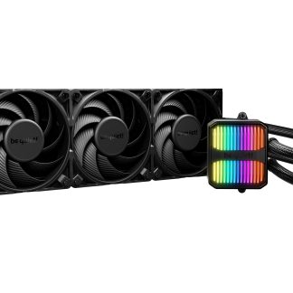be quiet! Silent Loop 3 360mm All-in-One Liquid CPU Cooler, ARGB Lighting, Silent Wings 4 Fans, 3-Chamber Pump, High-Performance Cooling for Intel & AMD CPUs
