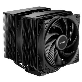 Be Quiet! BK042 Pure Rock Pro 3 Black Heatsink & Fan, Intel & AMD Sockets, 2x Pure Wings 3 Fans, 6 High-Performance Heatpipes, 250W TDP