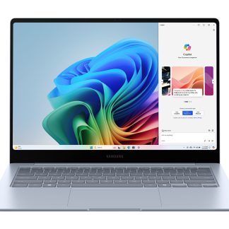 Samsung Galaxy Book 4 Edge, 14 Inch AMOLED 2X Touchscreen Copilot+ PC AI Laptop with Qualcomm Snapdragon X Elite 4.0GHz Processor, 16GB DDR5 RAM, 512GB SSD, Qualcomm Adreno GPU, Qualcomm Hexagon NPU, WiFi 7, Windows 11 Pro