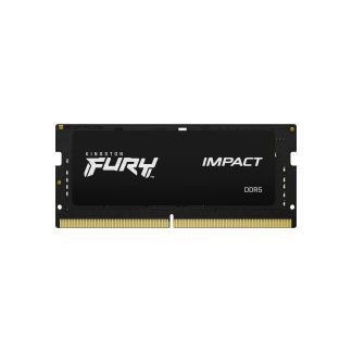 Kingston Fury Impact 16GB, DDR5, 5600MHz (PC5-44800), CL40, 1.1V, Intel XMP 3.0, SODIMM Memory