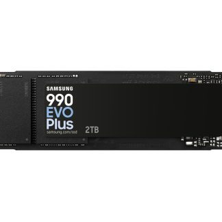 Samsung 2TB 990 EVO PLUS M.2 NVMe Gen4/5 SSD, M.2 2280, PCIe 4.0/5.0 x2, V-NAND, R/W 7250/6300 MB/s, 1000K/1350K IOPS