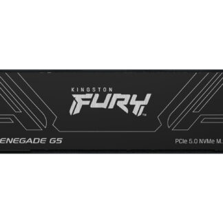 Kingston 1TB  Fury Renegade G5 Gen5 M.2 NVMe SSD, M.2 2280, PCIe 5.0, 3D TLC NAND, R/W 14.2K/11K MB/s, 2.2M/2.15M IOPS
