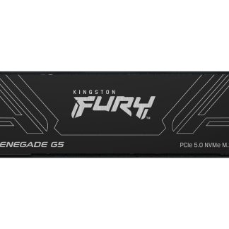 Kingston 2TB Fury Renegade G5 Gen5 M.2 NVMe SSD, M.2 2280, PCIe 5.0, 3D TLC NAND, R/W 14.7K/14K MB/s, 2.2M/2.2M IOPS