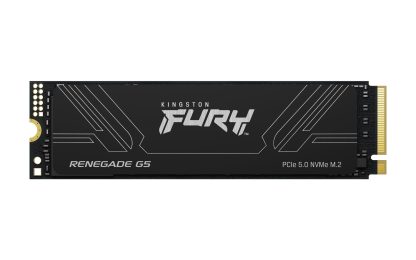 Kingston 2TB Fury Renegade G5 Gen5 M.2 NVMe SSD, M.2 2280, PCIe 5.0, 3D TLC NAND, R/W 14.7K/14K MB/s, 2.2M/2.2M IOPS