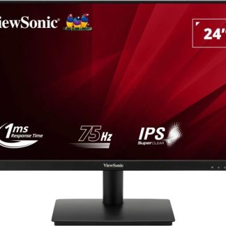 Viewsonic VA240-H-2 23.6 Inch IPS Monitor, Full HD, VGA, HDMI, 75Hz, 1ms, VESA, Tilt