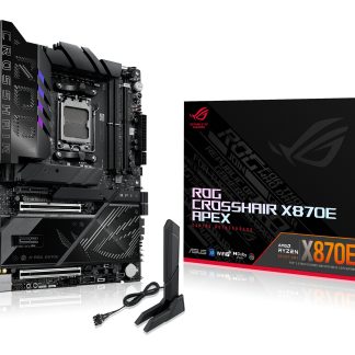 Asus ROG CROSSHAIR X870E APEX, AMD X870E, AM5, ATX, 2 DDR5, 2 USB4, Wi-Fi 7, 5G LAN, PD 60W, RGB, 5x M.2