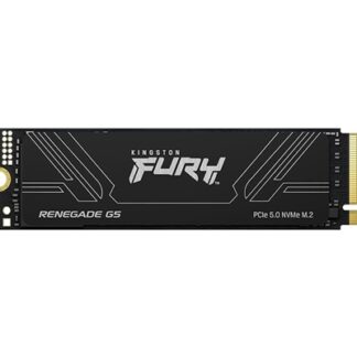 Kingston FURY Renegade (SFYR2S/2T0 ) 2TB NVMe SSD, M.2 Interface, PCIe 5.0 x4 NVMe, 2280, Up to 14,700MB/s read, 14,000MB/s write, Limited 5-year warranty with free technical support.
