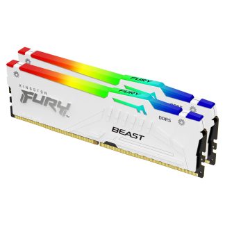 Kingston FURY Beast (KF560C36BWE2AK2-32) 32GB RGB (2x16GB) System Memory, DDR5, 6000MTs, DIMM, CL36, 288 Pin.
