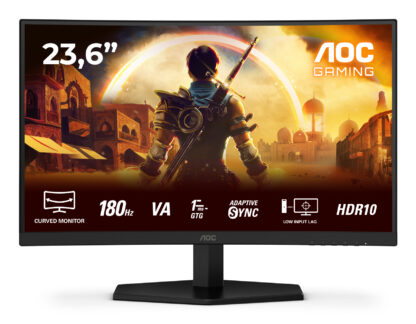 AOC 23.6 VA MONITOR SPK CUR C24G42E