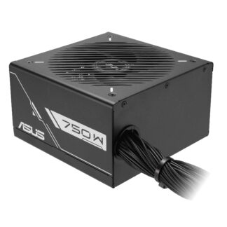 Asus Prime 750W Bronze PSU, Double Ball Bearing Fan, Fully Wired, 80+ Bronze, Etched Cables, Black