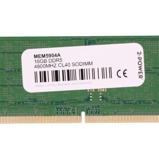 16GB DDR5 4800MHz CL40 SoDIMM