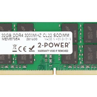 32GB DDR4 3200MHz CL22 SODIMM