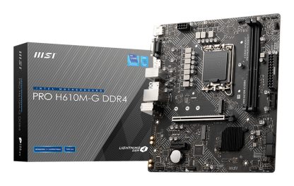 MSI PRO H610M-G DDR4 - motherboard - micro ATX - LGA1700 Soc
