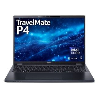 Acer TravelMate P4 TMP416-53-TCO-50Y0 Laptop, 16 Inch IPS Screen, Intel Core Ultra 5 125U Processor, 16GB DDR5 RAM, 512GB SSD, Windows 11 Pro