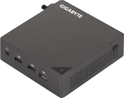 Gigabyte BRIX (GB-BRU5-225H) Barebone Kit, Intel Core Ultra 5 225H 14 Core CPU, 2 x DDR5 SO-DIMM Slots, 2 x M.2 2280 Slots, 1 x M.2 E Key 2230 Wi-Fi & BT slot (Wi-Fi 7 RTL8922AE)