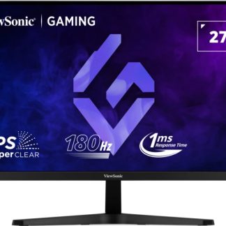 Viewsonic VX27G1-HD 27 Inch IPS Gaming Monitor, Full HD, 180Hz, G-sync, 2xHDMI, DisplayPort, 1ms, VESA