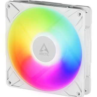 ARCTIC P14 Pro ARGB 140mm PWM Case Fan w/ Cable Splitter, Fluid Dynamic Bearing, 400-2500 RPM, White