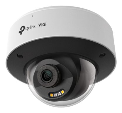 TP-LINK (InSight S245 2.8MM) VIGI 4MP Outdoor Full-Colour Dome Network Camera w/ 2.8mm Lens, IP67, PoE, AI Detection/Classification, Two-Way Audio, H.265+