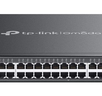 TP-LINK (SG5452XMPP) Omada 48-Port Gigabit Stackable Lite L3 Managed PoE++ Switch with 4x 10G Slots, Rackmountable