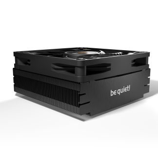 be quiet! Pure Rock LP Low-Profile Fan CPU Cooler, Universal Socket, High Quality 92mm PWM Black Cooling Fan, 2500RPM, 3 Heat Pipes, 100W TDP, Intel LGA 1700 & AMD AM5 Compatible