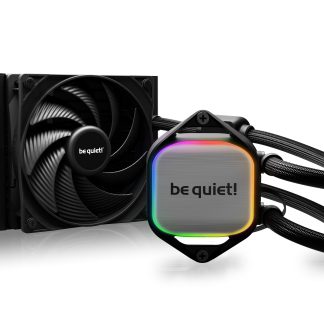 be quiet! Pure Loop 2 120mm AIO CPU Water Cooler, Universal Socket, 120mm Radiator, Pure Wings 3 120mm PWM high-speed fan, 2100RPM, ARGB, 3-year manufacturers warranty