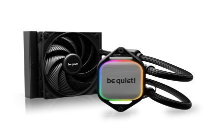 be quiet! Pure Loop 2 120mm AIO CPU Water Cooler, Universal Socket, 120mm Radiator, Pure Wings 3 120mm PWM high-speed fan, 2100RPM, ARGB, 3-year manufacturers warranty