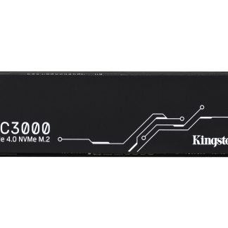 Kingston KC3000 (SKC3000D/4096G) 4TB NVMe SSD, M.2 Interface, PCIe Gen4, 2280, Read 7000MB/s, Write 7000MB/s, 5 Year Warranty
