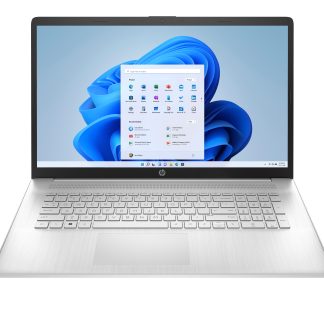 HP 17-cp2005na Laptop, 17.3 Inch Full HD Screen, AMD Ryzen 3-7320U Processor, 8GB RAM, 512GB SSD, Radeon Graphics, Windows 11 Home