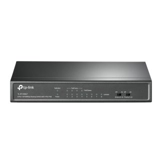 TP-Link TL-SF1008LP 8-Port 10/100Mbps Metal Desktop PoE Switch with 4-Port PoE (41W)