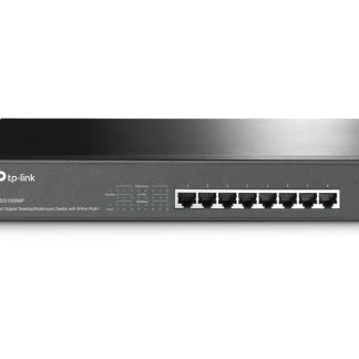 TP-Link TL-SG1008MP 8-Port Metal Gigabit Desktop/Rackmount Switch with 8-Port PoE+ (30W)