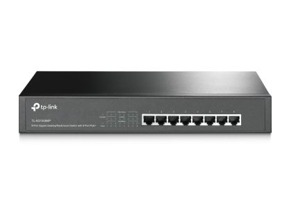 TP-Link TL-SG1008MP 8-Port Metal Gigabit Desktop/Rackmount Switch with 8-Port PoE+ (30W)