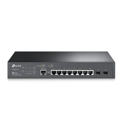 TP-Link JetStream TL-SG3210 8-Port Metal Gigabit L2+ Managed Switch with 2 SFP Slots