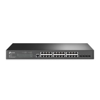 TP-Link JetStream TL-SG3428 24-Port Metal Gigabit L2+ Managed Switch with 4 SFP Slots