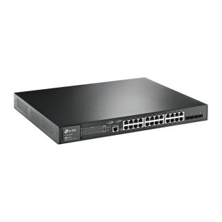 TP-Link JetStream TL-SG3428MP 28-Port Metal Gigabit L2+ Managed Switch with 24-Port PoE+ (384W)