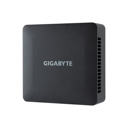 Gigabyte BRIX (GB-BRI3H-1315) Barebone Kit, Intel Core i3-1315U 4.5GHz 6 Core CPU, 2 x DDR4 SO-DIMM Slots, 1 x M.2-2280 Slot, 1 x 2.5 Inch SATA Slot, Wi-Fi 6 & Bluetooth 5.2