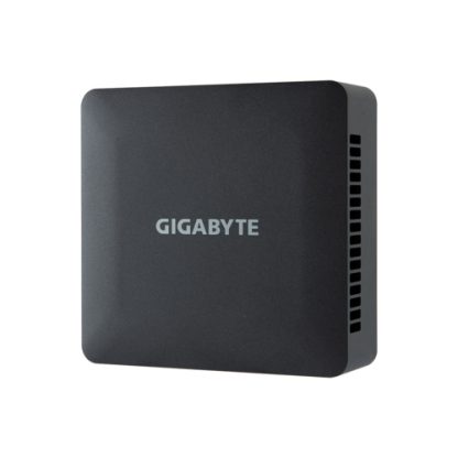 Gigabyte BRIX (GB-BRI7H-1355) Barebone Kit, Intel Core i7-1355U 5.0GHz 10 Core CPU, 2 x DDR4 SO-DIMM Slots, 1 x M.2 2280 Slot, 1x 2.5" SATA Slot, Wi-Fi 6 & Bluetooth 5.2