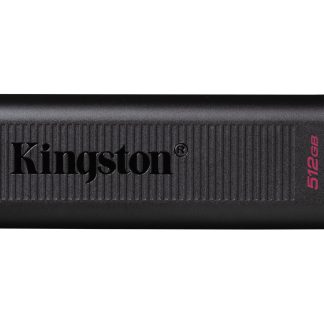 Kingston DTMAX/512GB DataTraveler Max 512GB USB-C USB Drive, USB3.2, Gen2, 1000MB/s, Black, Retail Boxed