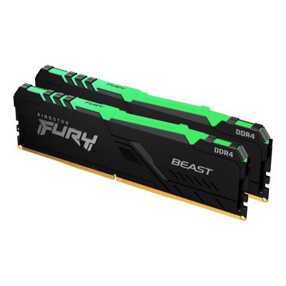 Kingston Fury Beast 64GB 3600MHz (2 x 32Gb) DDR4 CL18 DIMM RGB System Memory
