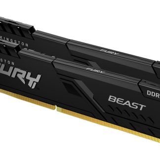 Kingston FURY Beast 16GB (2 x 8GB) 3600MHz DDR4 DIMM System Memory Black Heatsink