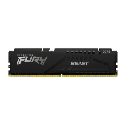 Kingston FURY Beast KF552C36BBE-16 16GB System Memory, 5200MT/s, DDR5, CL36, DIMM, Black, AMD EXPO Certified