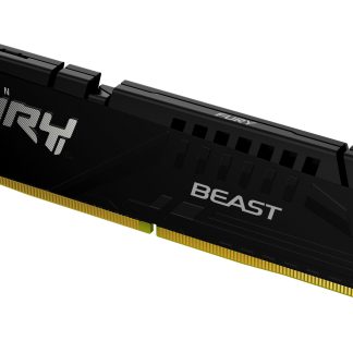 Kingston FURY Beast KF556C36BBE-16 16GB System Memory, 5600MT/s, DDR5, CL36, DIMM, Black, AMD EXPO Certified