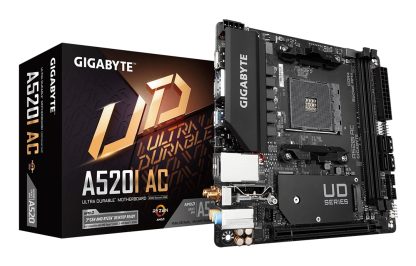 GIGABYTE AM4 A520I AC M-ITX