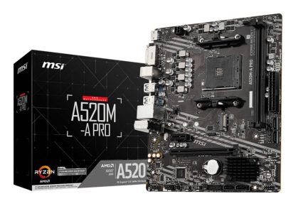 MSI AM4 A520M-A PRO M-ATX
