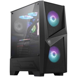 MSI MAG FORGE 100R BLACK CASE