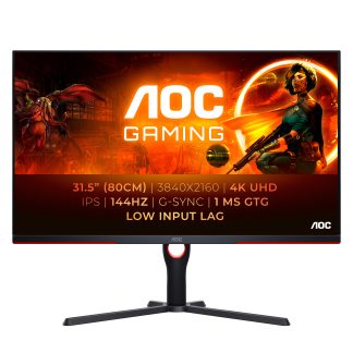 AOC 31.5 IPS MONITOR U32G3X/BK