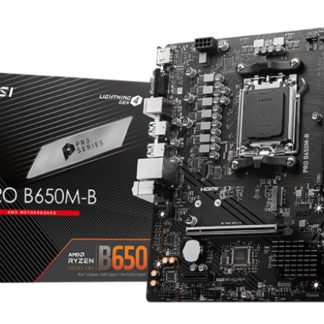 MSI PRO B650M-B motherboard AMD B650 Socket AM5 micro ATX
